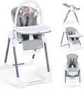 INFANS High Chair for Babies and Toddlers, Foldable Highchair by INFANS