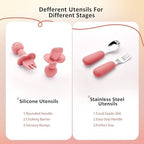 Bufims 9-Piece Silicone Baby Feeding Set - Image 5