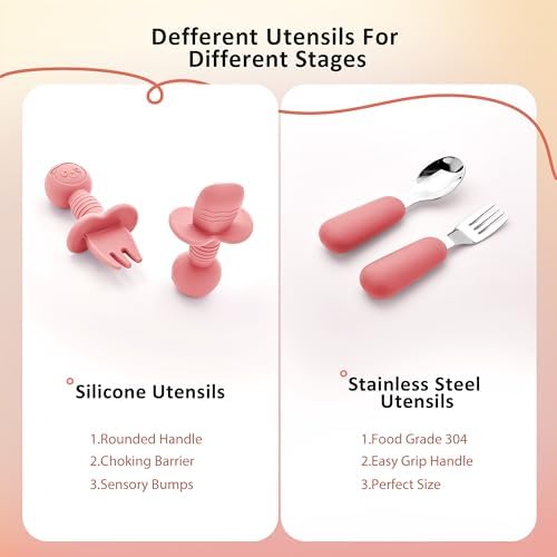 Bufims 9-Piece Silicone Baby Feeding Set - Image 5