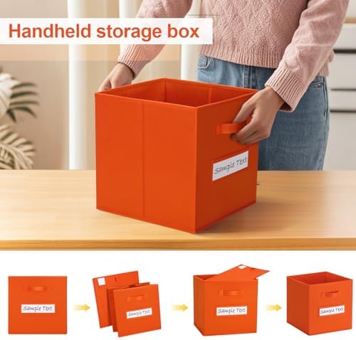 11x11 storage cube bins Foldable Fabric storage cubes - Image 4