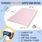 Silicone Craft Mat for Painting, PlayDoh and Art Projects - Image 3