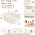 XUANGUO Medium Woven Cotton Rope Storage Basket - Image 3