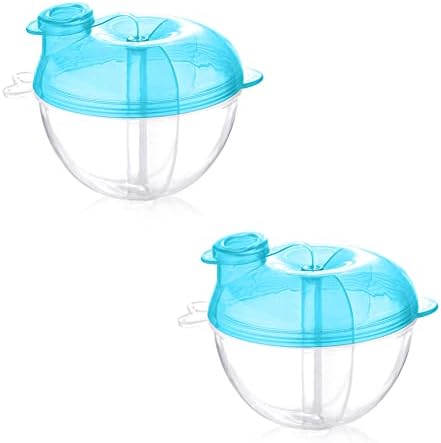 Accmor Baby Formula Dispenser for On-the-Go Feedings, Three-Compartment by Accmor