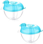 Accmor Baby Formula Dispenser for On-the-Go Feedings, Three-Compartment by Accmor