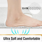 HITSLAM Square Shower Mat, 32 x 32 Inch Non Slip Bath Mat - Image 4