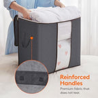 Lifewit 6 Pack 100L Clothes Storage Bins - Image 3