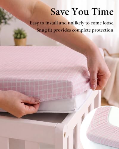 Yoofoss 2-Pack Diaper Changing Pad Cover - Image 5