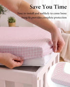 Yoofoss 2-Pack Diaper Changing Pad Cover - Image 5