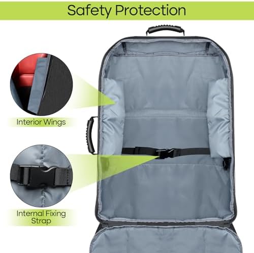 ZRRAJOY Padded Car Seat Travel Bag - Image 4