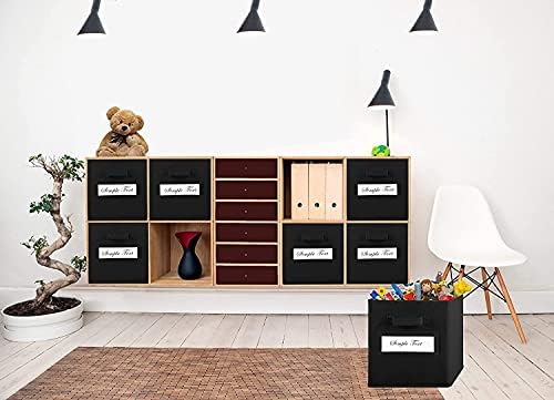 11 Inch Storage Cube, Storage bin, cube storage Foldable Fabric Cube Storage - Image 6