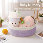 JMvicyroam Small Woven Basket, Empty Gift Basket - Image 5
