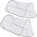 2 Pcs 78*31*23 Inch Large Pop Up Mosquito Net, Portable Foldable Mesh Tent by Axcoix