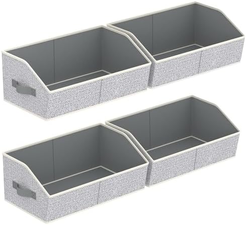 Homsorout Storage Bins for Shelves by Homsorout