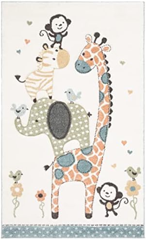 SAFAVIEH Carousel Kids Collection Accent Rug - Image 3