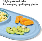 OXO Tot Textured Suction Plate & Spoons Set, Baby Led Weaning Supplies - Image 6