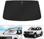 KUST Windshield Sun Shade for 2021-2025 2026 Ford Bronco Sport Accessories by KUST