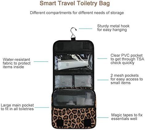 senya Hanging Travel Toiletry Bag Kit Makeup Case Cosmetics Organizer - Image 3