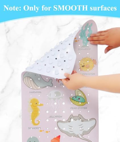Secopad Bathtub Mat Non Slip, Cute Tub Mat - Image 4
