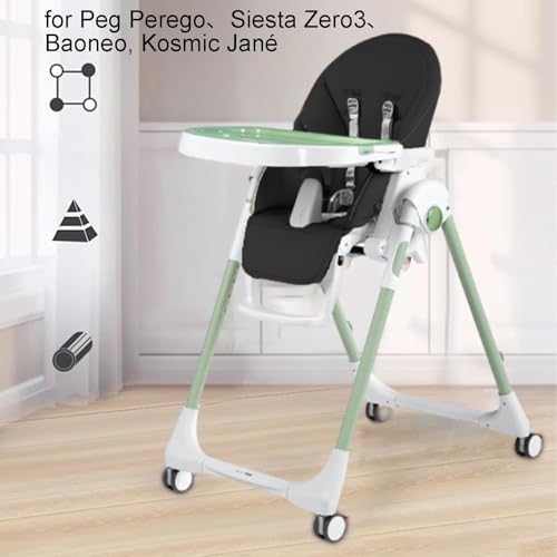Baby High Chair Cover, PU Leather, Soft Padding, Highchair Seat Cushion - Image 3
