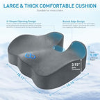 BlissTrends Thick Seat Cushion for Office Chair & Car Seat - Image 2