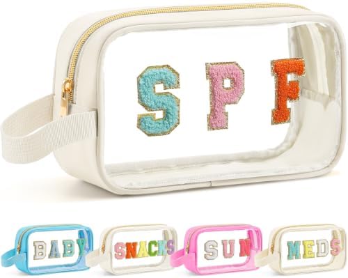 Kacctyen Spf Bag Clear Sunscreen Bag Makeup Toiletries Pouch Waterproof Beach by Kacctyen