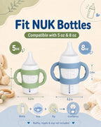 2 Pack Silicone Baby Bottle Handles - Image 3