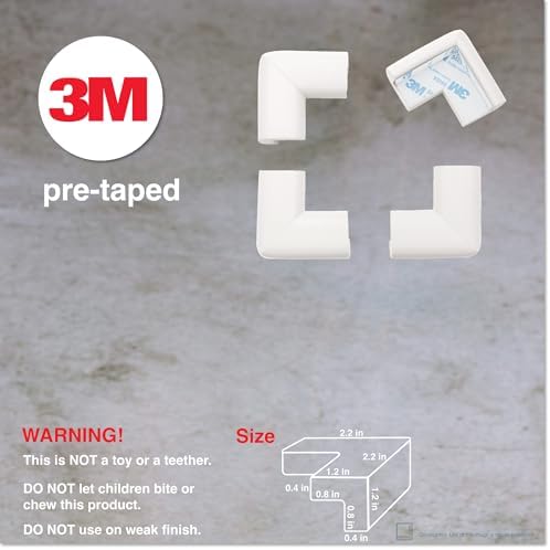 Roving Cove Baby Proof Corner Protector, 4 Large Corners - Image 2