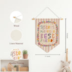 Girls Room Wall Art Decor, Sisters Make the Best Friends Banners - Image 7