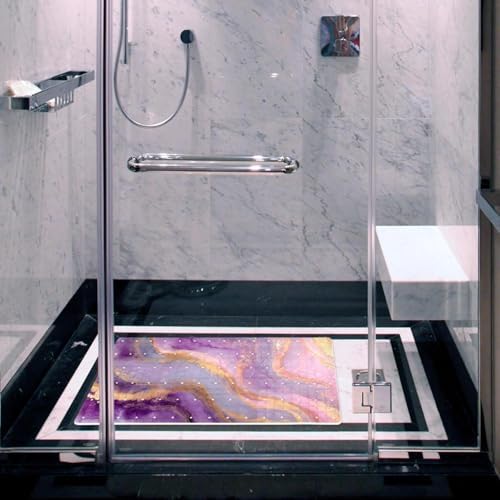 Non Slip Shower Mat Bathtub Mat 15.1x26.8 Inch, Quick Dry Bath Mat - Image 6