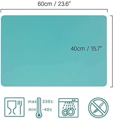 Gartful Extra Large Silicone Mat 23.6 x 15.7 inches, Silicone Crafts Sheet - Image 2