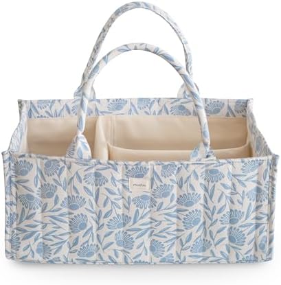 mushie Baby Diaper Caddy | Newborn Essentials Organizer by mushie
