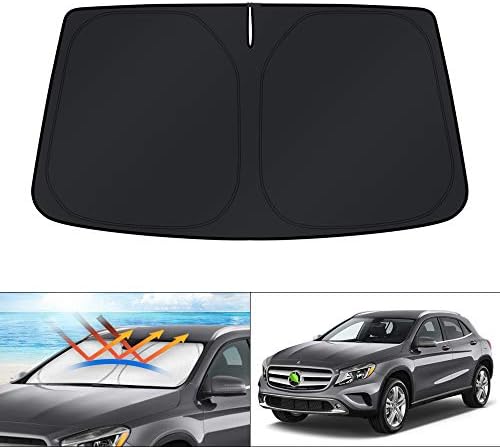 KUST Windshield Sun Shade for 2014-2020 Mercedes Benz GLA 180 200 220 250 by KUST