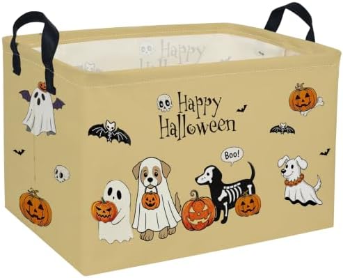 RectangleHalloween Baskets Dog Basket Cute Storage Bin by DDBASKET