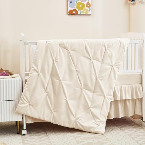 3-Piece Crib Bedding Set for Girls Boys - Image 2