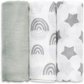 GLLQUEN BABY Receiving Blankets Muslin Swaddle Blanket by GLLQUENBABY