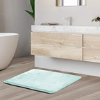 Clara Clark Bathroom Rugs, Velvet Memory Foam Bath Mat, Machine Washable Bath - Image 2