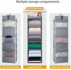 6-Shelf Hanging Closet Organizer and Storage - Image 5