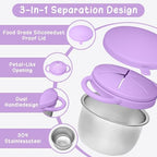 2 Pack Baby Stainless Steel Snack Containers - Image 2