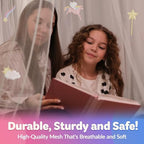 Bollepo Bed Canopy for Girls Bed - Image 4