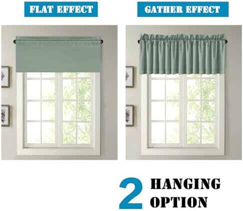H.VERSAILTEX 4 Panels Blackout Valances - Image 6