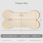 PWTAA Dog Food Mat Anti-Slip Silicone Dog Bowl Mat Thicker Pet Placemat - Image 3