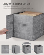 SONGMICS Storage Cubes, 13-Inch Foldable Closet Organizers - Image 6