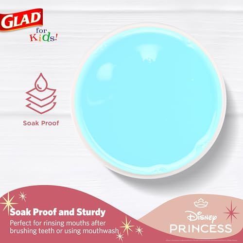 Glad for Kids Disney Princess Mini Paper Cups, 3 Oz - Image 4