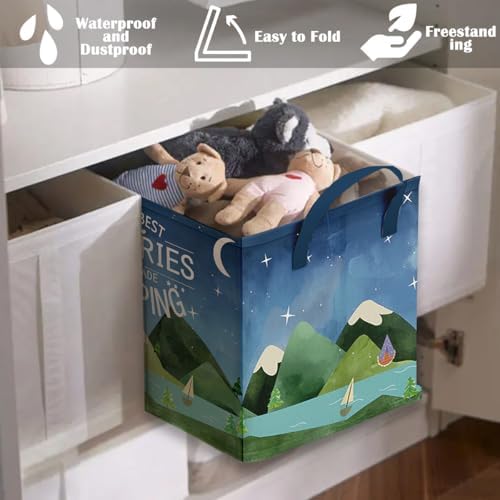 Runtoo Camping Storage Basket Tote Outdoor Toy Picnic Beach Towel Clothes - Image 3