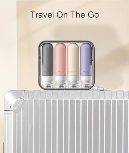 Quatish Travel Bottles for Toiletries, 3 oz Travel Size Containers - Image 6