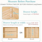 Vtopmart 4" Regular Upgrade Drawer Divider - Image 2