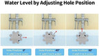Abalter Bathtub Overflow Drain Cover Tub - Image 5