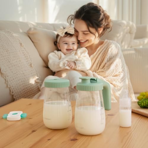 Momcozy Glass Breast Milk Pitcher - Image 7