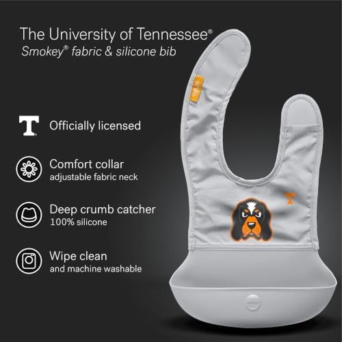 Smilo Baby Silicone & Fabric Bib - Image 3