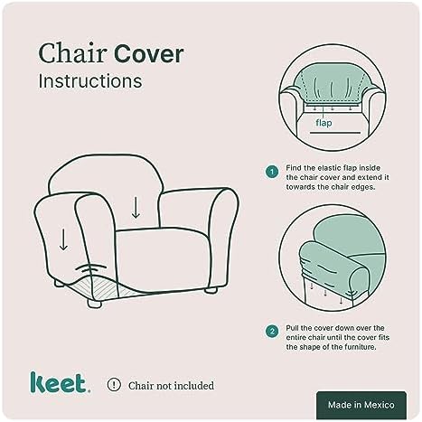 Roundy Chair Slipcover for Kids Chairs – Soft Minky Polyester Replacement Cover - Image 4